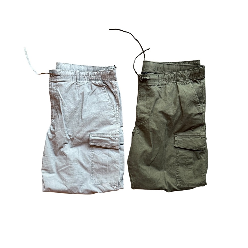 LOT OF TWO (2) ORIGINAL USE CARGO PANTS - TARGET - SIZE XL